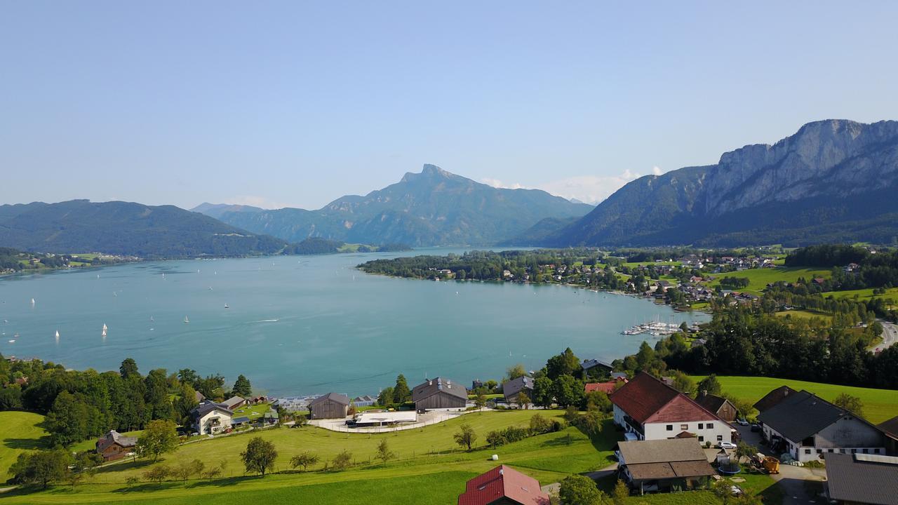 Pension Strobl Mondsee Exterior foto